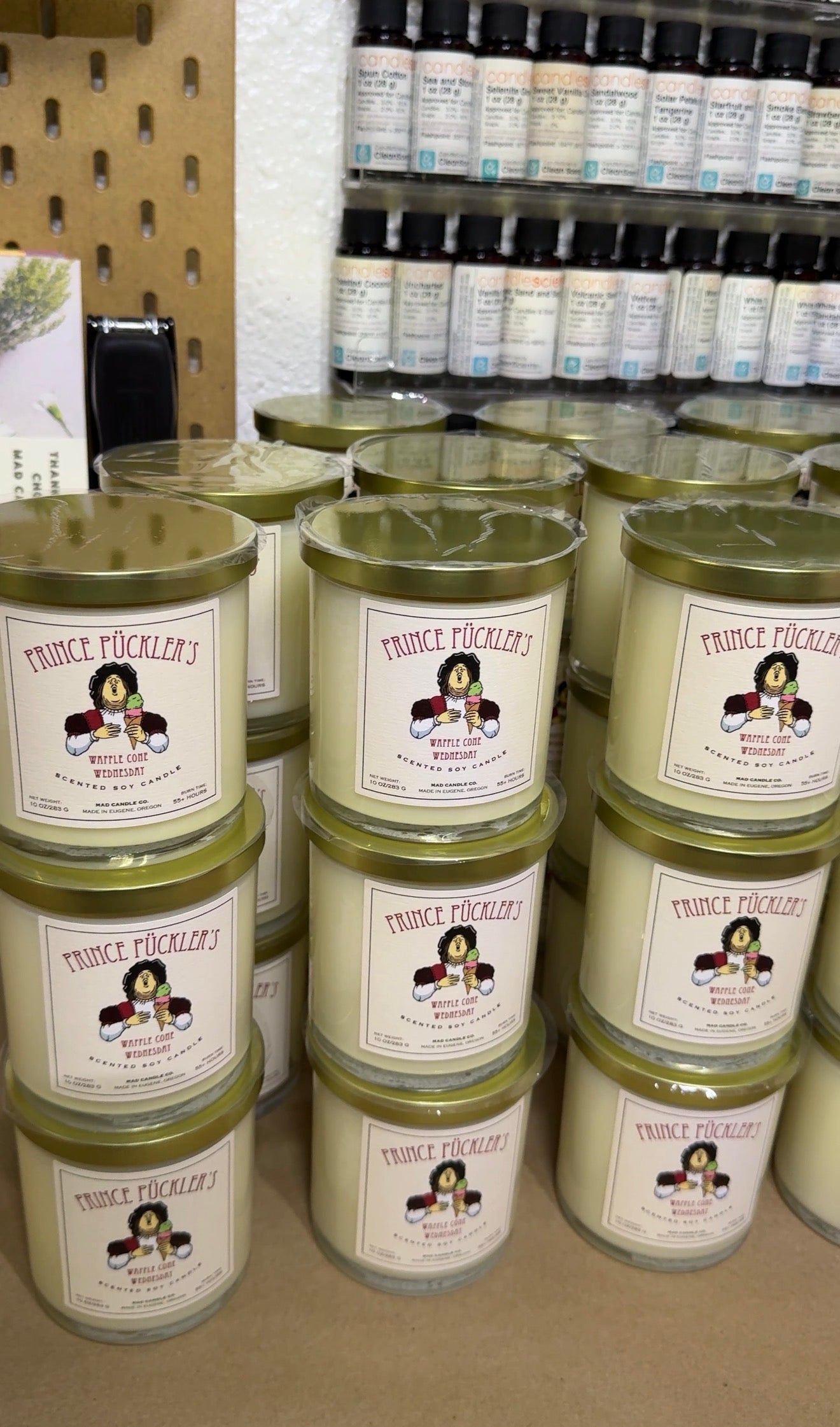 Waffle Cone Wednesday - Prince Puckler’s Special Edition Soy Candle