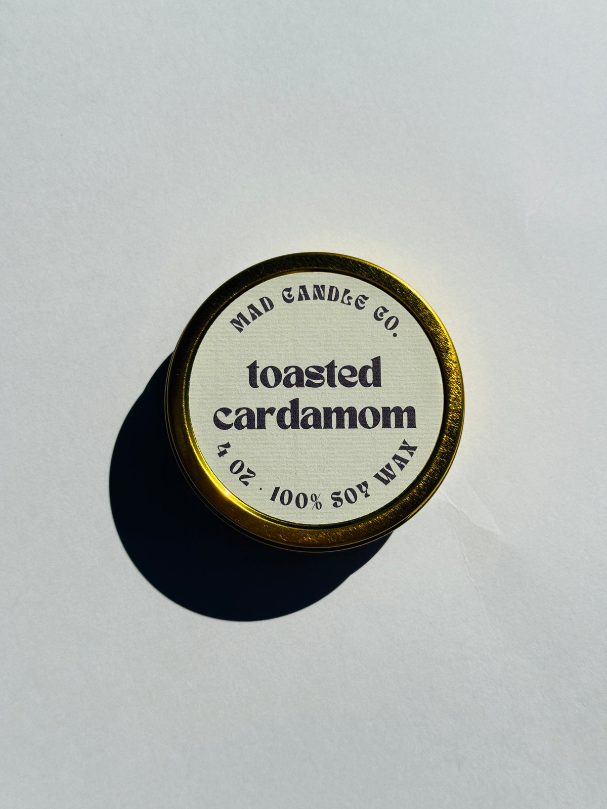 toasted cardamom- 4oz travel tin
