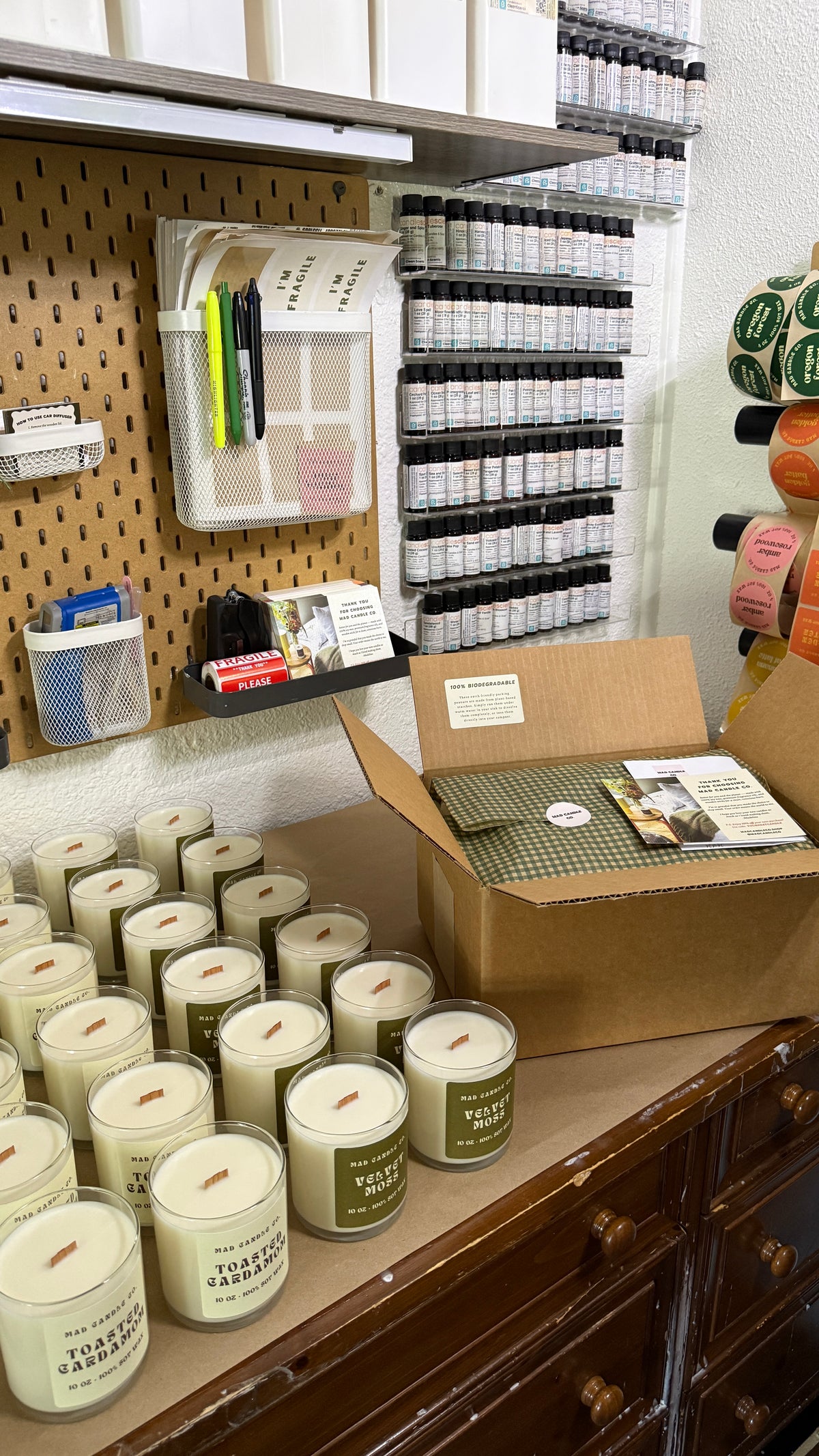 PACIFIC NORTHWEST SOY CANDLE - 10oz GLASS JAR