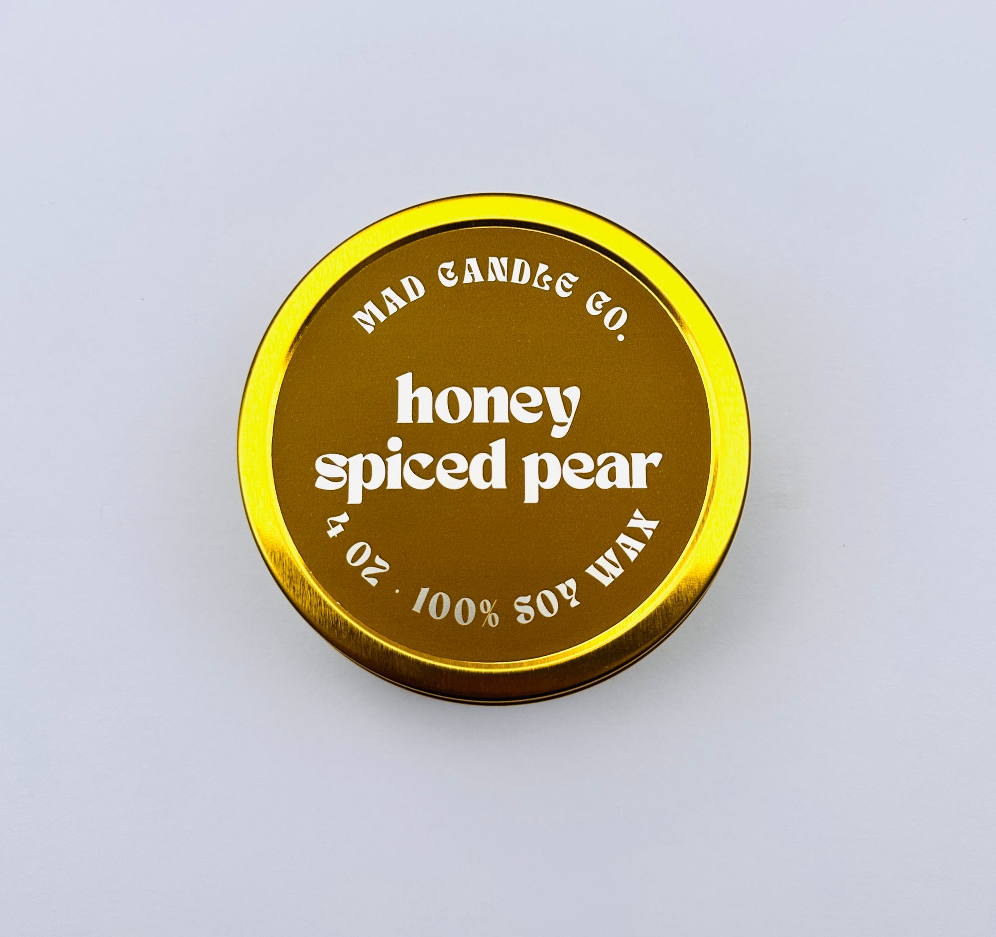 honey spiced pear - 4oz travel tin