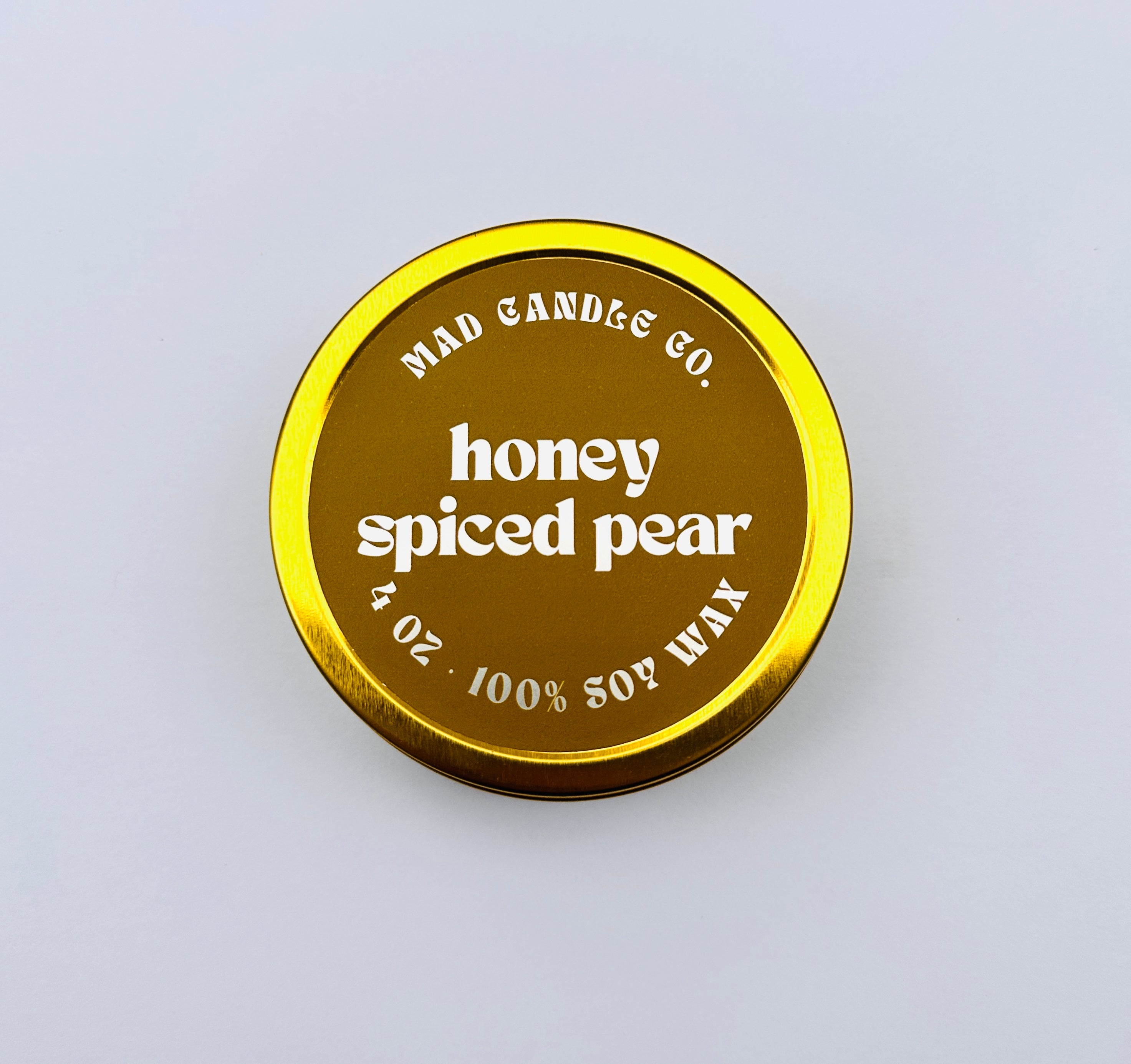 honey spiced pear - 4oz travel tin