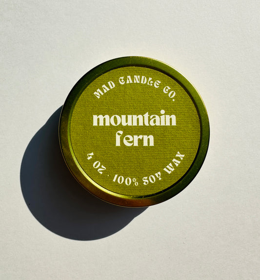 mountain fern - 4oz travel tin