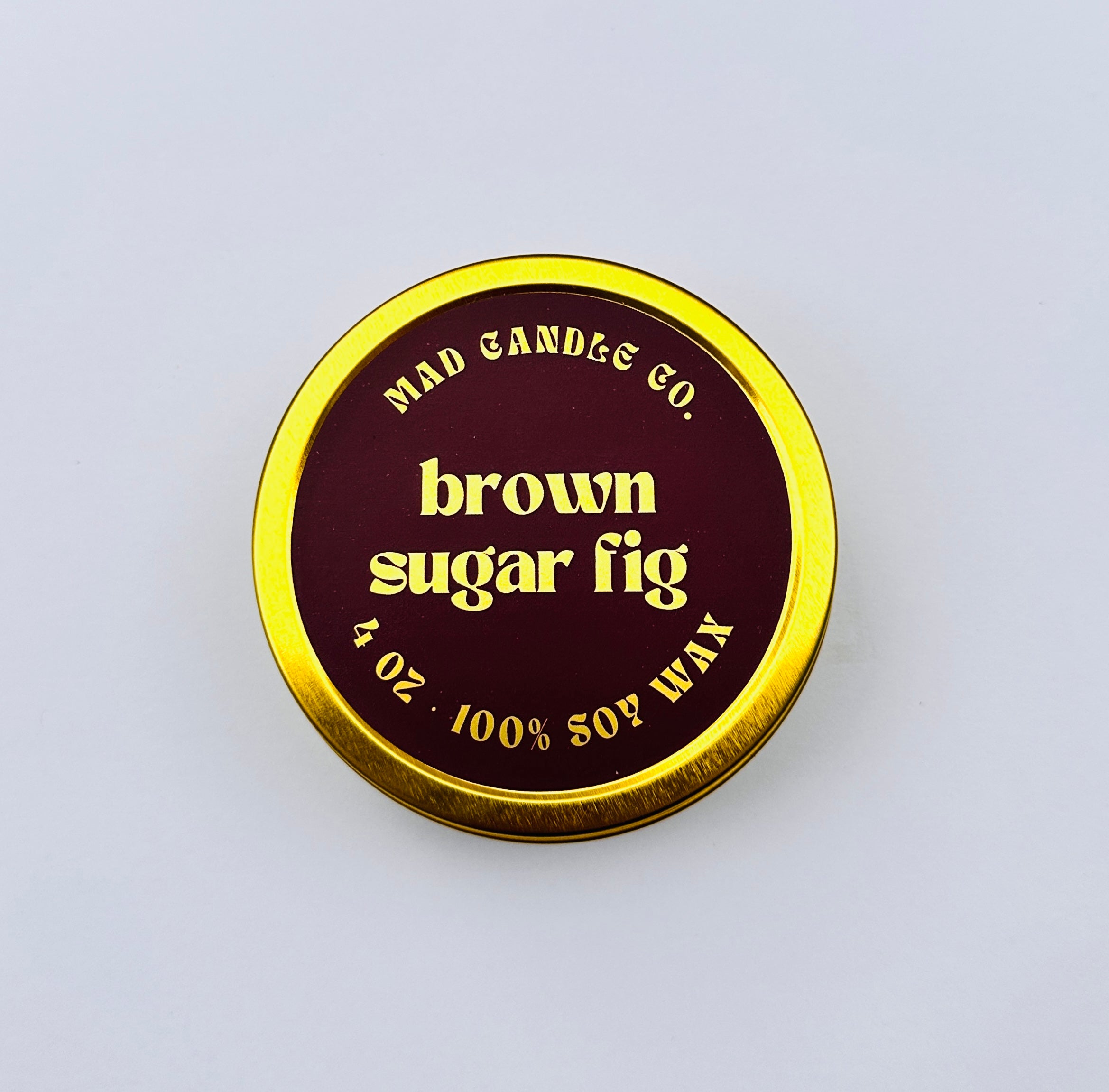 brown sugar fig - 4oz travel tin