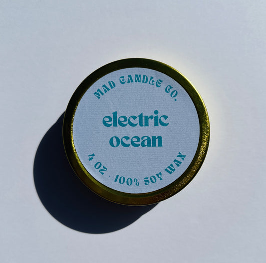 electric ocean - 4oz travel tin