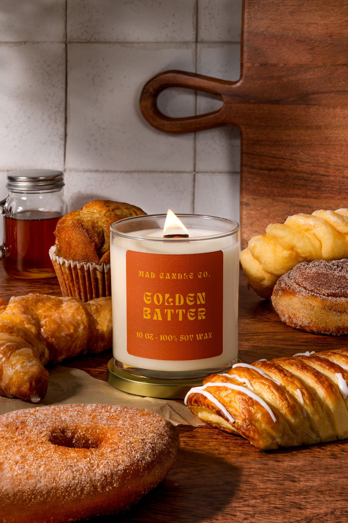 GOLDEN BATTER - 10oz GLASS JAR