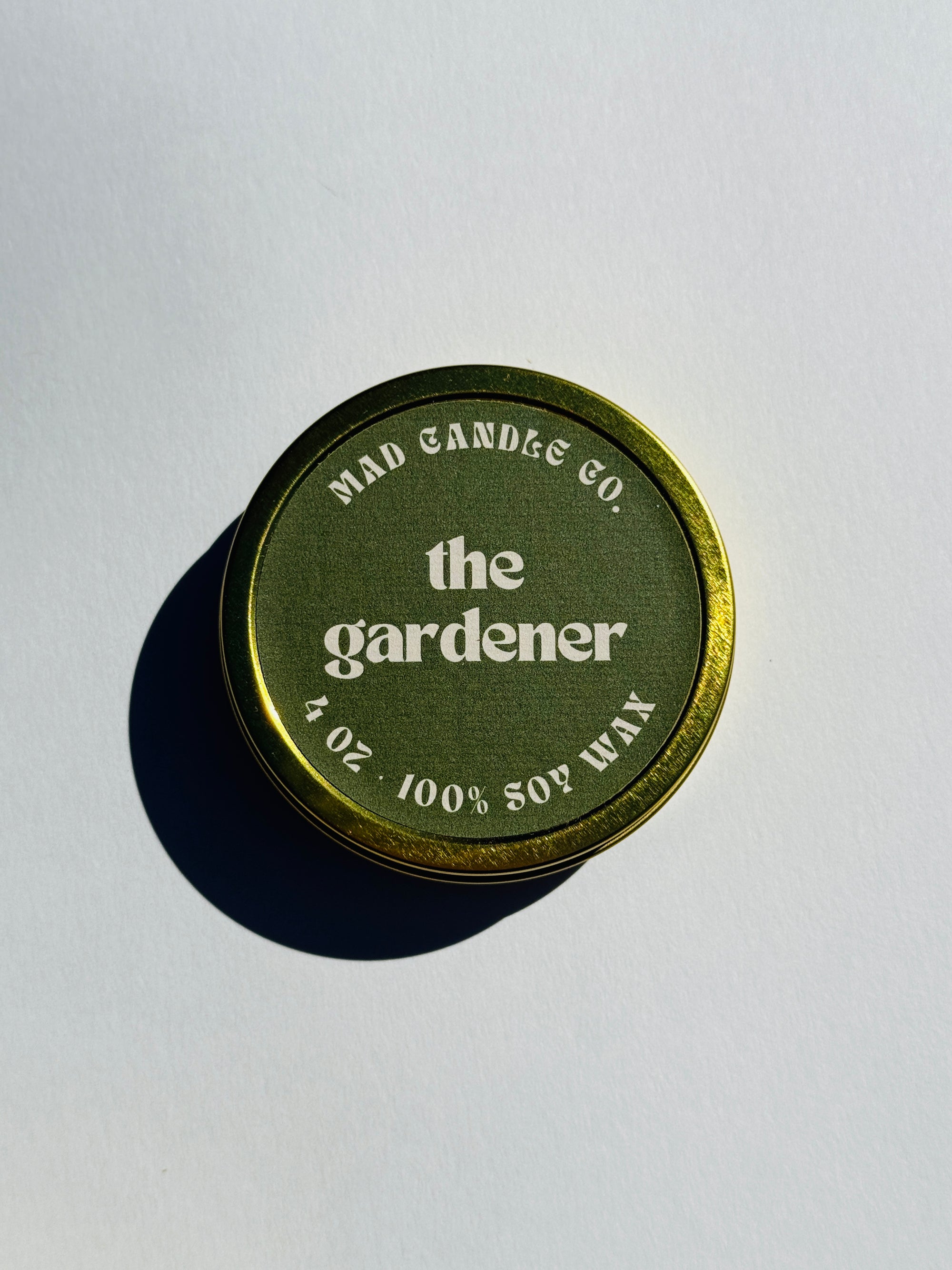 the gardener - 4oz travel tin