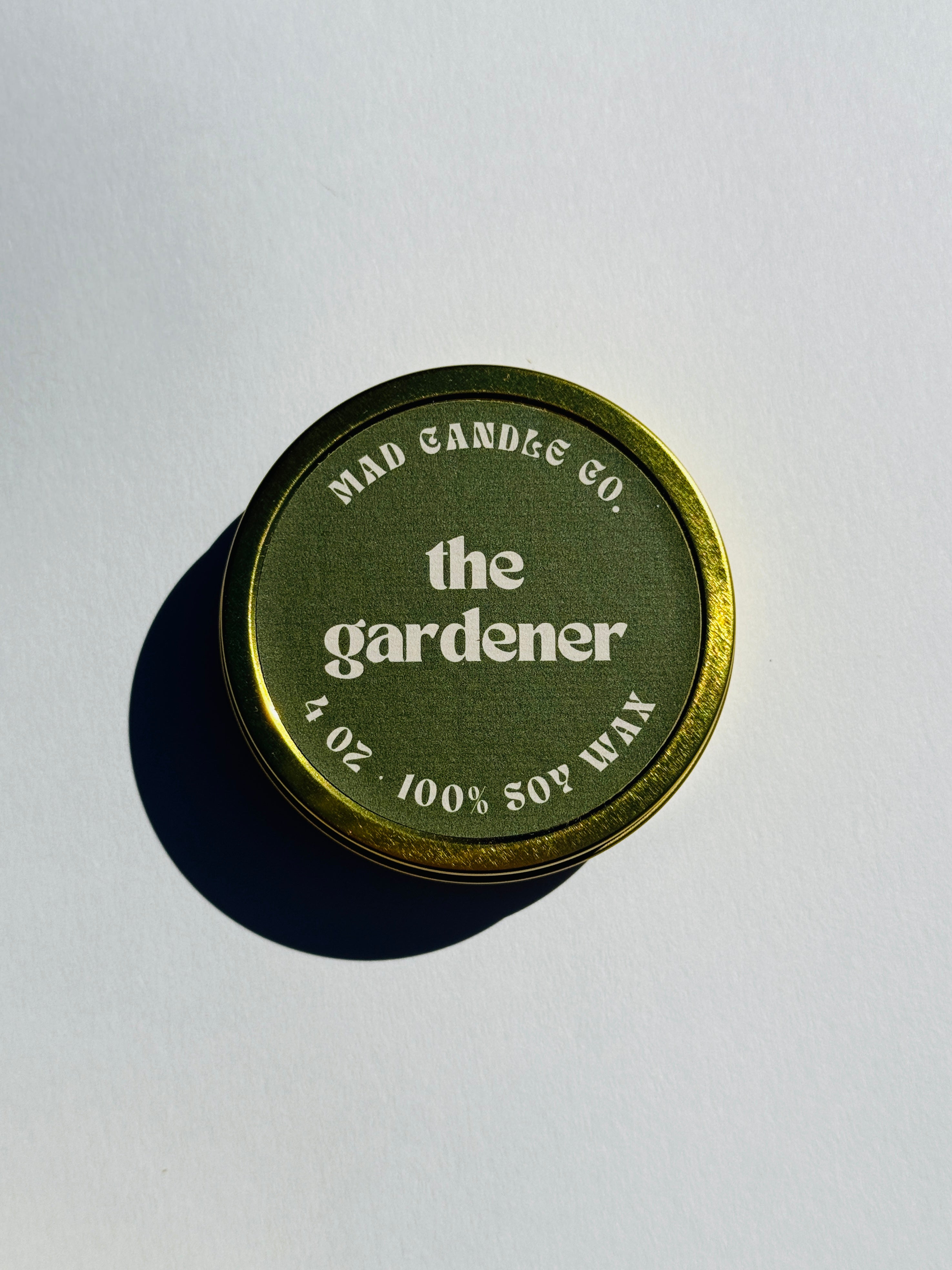 the gardener - 4oz travel tin