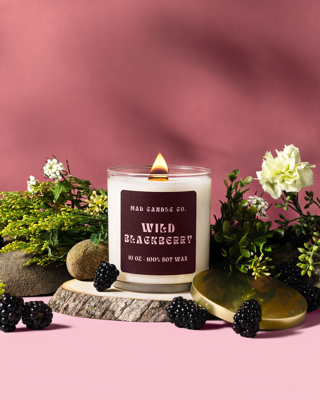 WILD BLACKBERRY - 10oz GLASS JAR