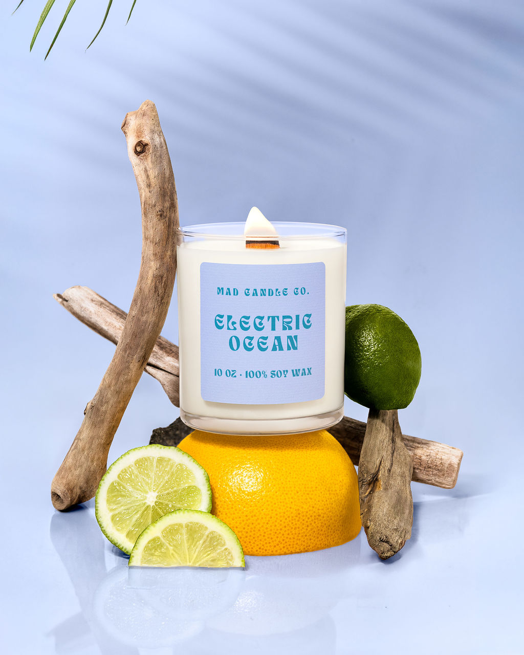 ELECTRIC OCEAN - 10oz GLASS JAR