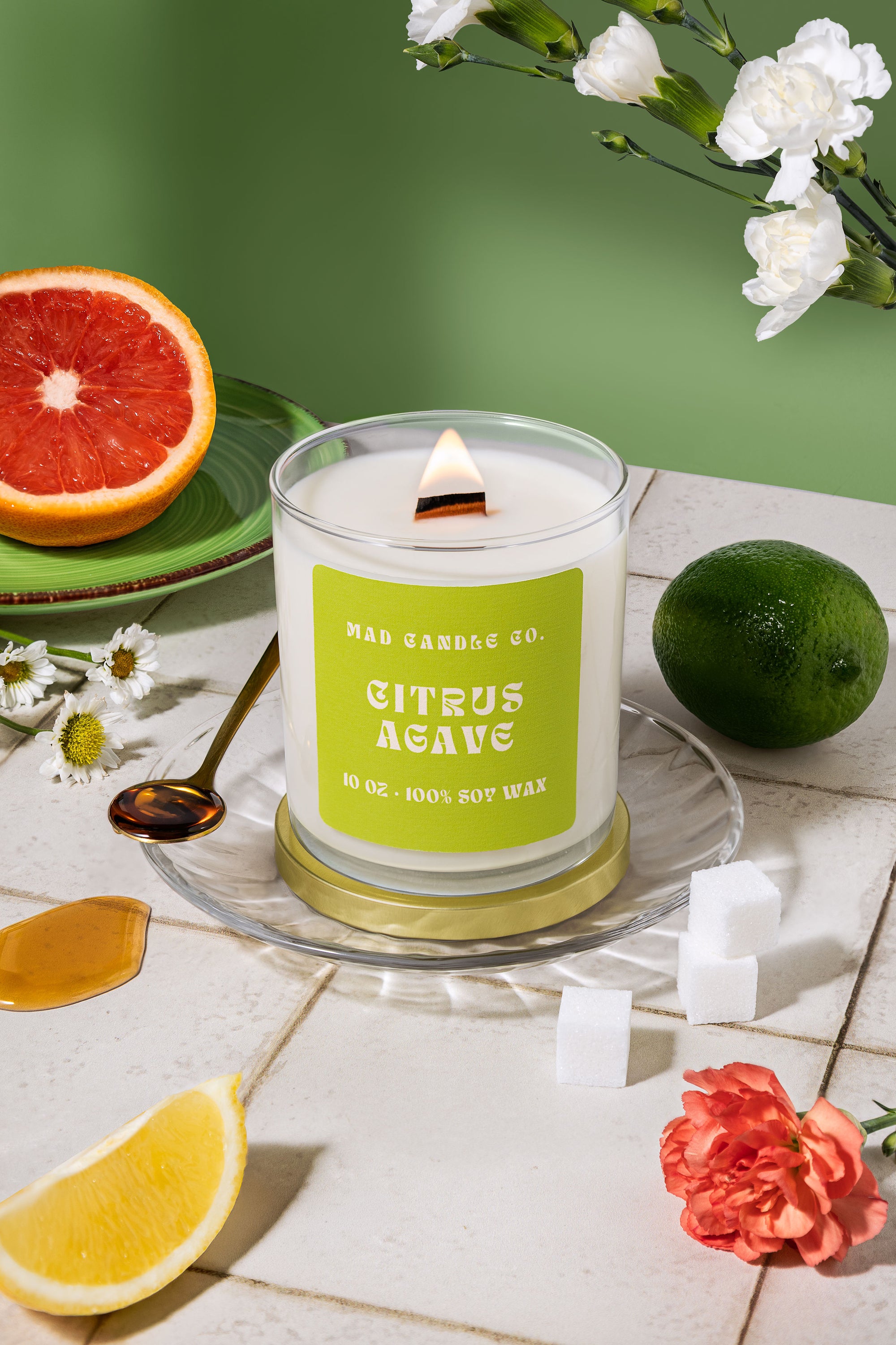 CITRUS AGAVE - 10OZ GLASS JAR
