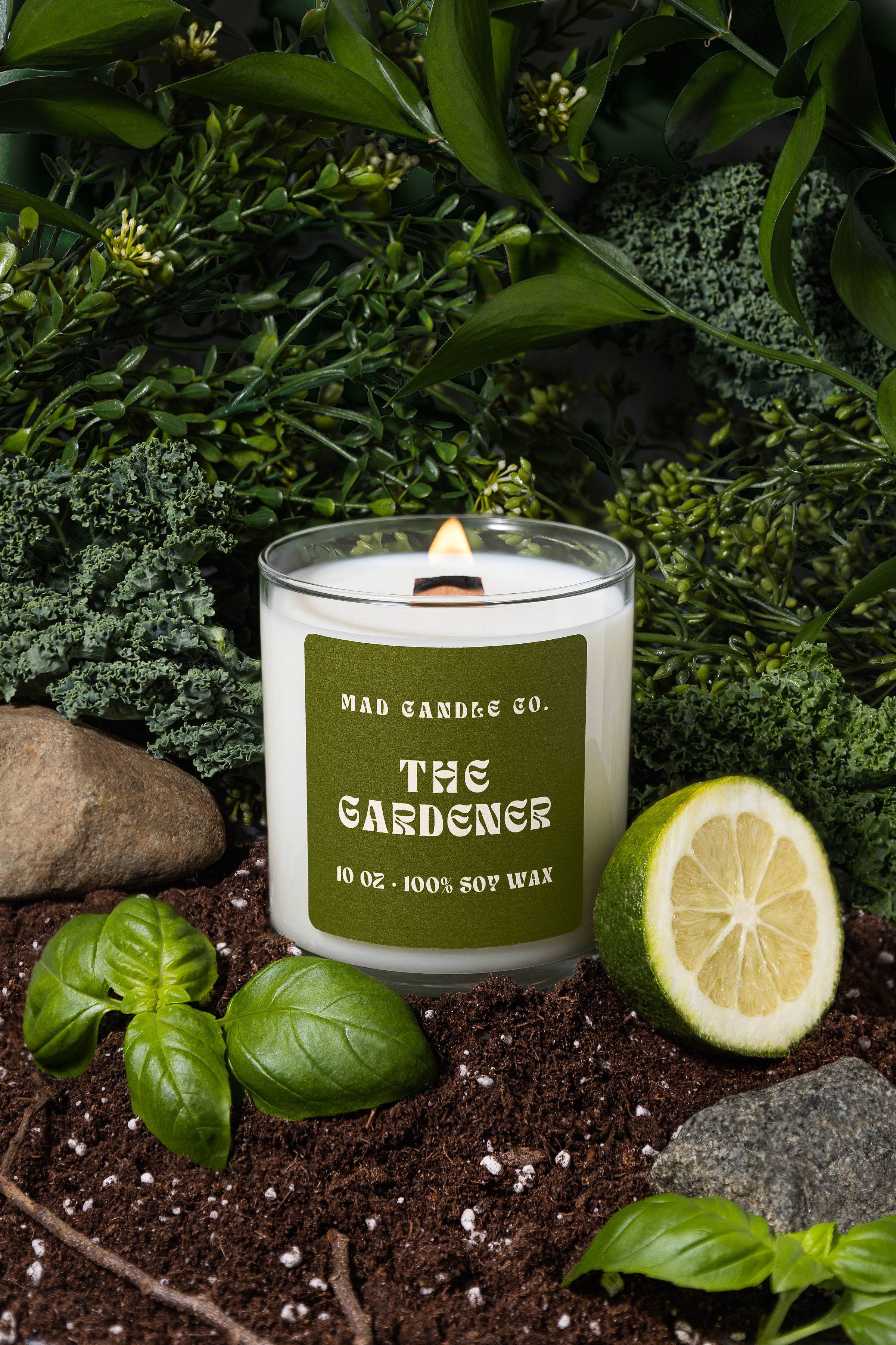 THE GARDENER- 10OZ GLASS JAR