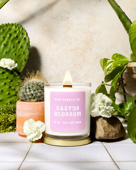 CACTUS BLOSSOM - 10oz GLASS JAR